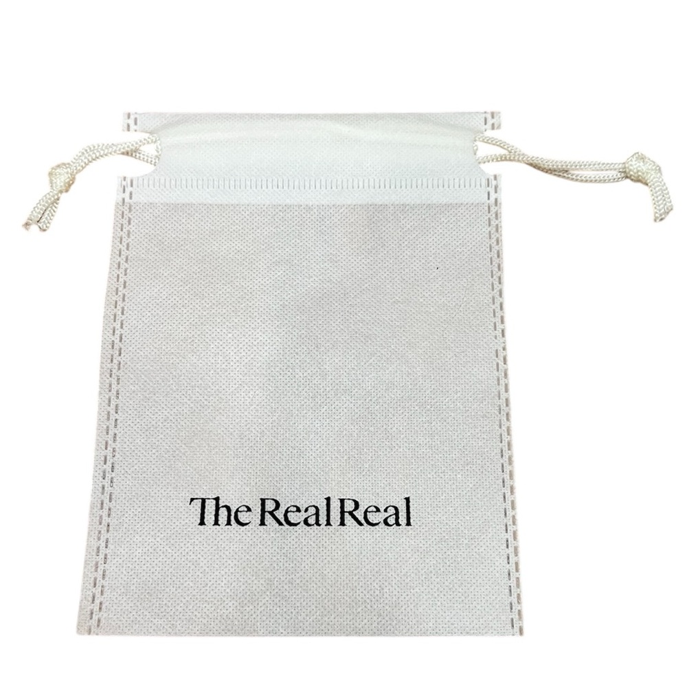The Real Real TRR Authentic Designer Luxury Purse Handbag Drawstring Dustbag
